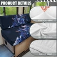 thumbnail image 6 of FOR U DESIGNS Butterfly Lily Pattern 2 Pieces RV Dinette Cushion Covers,Washable Camper Cushion Slipcovers Replacement Sofa Cushions Slipcovers for Travel Trailer Couch, 6 of 7