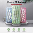 thumbnail image 2 of Mofii honey BT Wireless BT Keyboard Mixed Color 83 Key Mini Portable Girls Keyboard for Phone/Tablet/Laptop Pink, 2 of 8