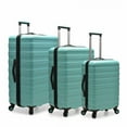 thumbnail image 3 of Traveler's Choice U.S. Traveler Cypress Colorful 3-Piece Hardside Spinner Luggage Set, 3 of 5