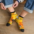 thumbnail image 3 of Fuzoiu Happy Halloween1 Print Adult Socks, Crew Moisture-wicking Socks, Unisex Cushion Crew Socks,Casual Sports Ankle Socks, 3 of 7