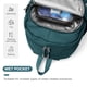 thumbnail image 4 of Mochila de gimnasio impermeable Coofay con compartimento para zapatos, 20 litros, 4 of 8