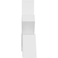 thumbnail image 3 of 72"W x 18"H x 4"D x 4"F, 6/12 Pitch, Vanguard Architectural Grade PVC Gable Bracket, 3 of 8