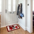 thumbnail image 4 of Valentines Door Mat Hwkond L-shaped Kitchen Bathroom Water Absorbent Dirt Resistants Diatom Mud Foot Mat Bathroom Sink Door Integrated Avoid Slip Floor Mat,70x70x45cm, 4 of 8