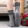 thumbnail image 2 of Calcetines peludos antideslizantes y abrigados para hombre floconssy, 5 pares, 2 of 7