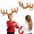 thumbnail image 4 of Sombrero inflable de asta de reno para Navidad, divertido juego familiar, regalo para niños, suministros para fiestas de Navidad 2024, decoración navideña para el hogar, 4 of 5