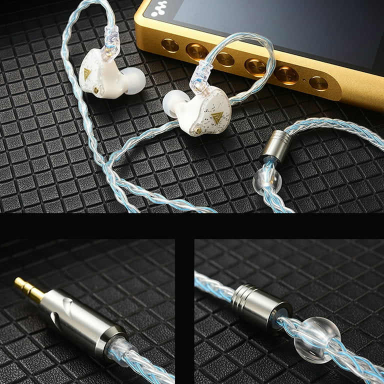 Dedicated Earphone Cable 2Pin 0.75mm Replacement for QKZ-ZXN/ZXT