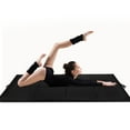 thumbnail image 2 of Costway 4'x10'x2" Thick Folding Panel Gymnastics Mat Yoga Black, 2 of 10