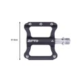 thumbnail image 5 of Sylvtty 1Pair ZTTO Universal Colorful Bike Pedals Aluminum Alloy Bicycle Flat Platform for Folding Mountain Road Bikes, 5 of 8