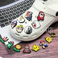 thumbnail image 2 of 25 Pcs Mario Cartoon Charms for Boys Girls Charms Pack Cute Pins Accessories Cartoon Charms for Shoes Clogs Slides Bracelet Wristband Shoe Decoration, 2 of 4