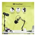 thumbnail image 3 of Soporte para micrófono Knox Gear Boom Arm para podcasts, color negro, 3 of 9