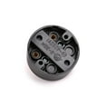 thumbnail image 5 of 1A 250W Single Control Switches Surface Mounted Wall Light Button Black Round Shape Switches Lighting Accessories, 5 of 11
