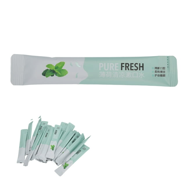 Enjuague Bucal Para El Cuidado Bucal, Refrescante Para El Aliento, 20 Piezas De Enjuague Bucal Suave, Eliminación De Manchas Y Sarro, Refrescante Para Hombres Y Mujeres Para