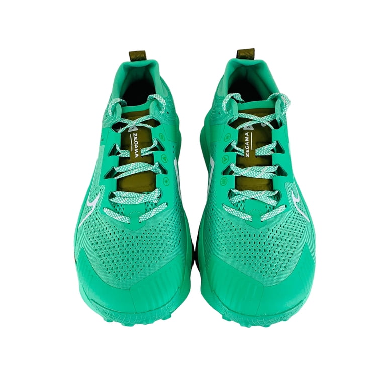 Nike ZoomX Zegama Trail Spring Green Olive Flak Sneakers  display picture 3