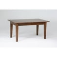 thumbnail image 6 of A-America Toluca Transitional Wood Extendable Dining Table in Rustic Amber, 6 of 6