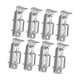 thumbnail image 2 of Soportes de bancada para remolque de barco de 8", accesorios para travesaño de remolque de barco, giratorios resistentes 8 piezas plateadas, 2 of 8