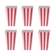 thumbnail image 1 of EeaseMX 24 cajas para palomitas de maíz, cajas de cartón, bolsas de papel, cajas a rayas para cine, mesas de postres y recuerdos de boda (rojo), 1 of 7