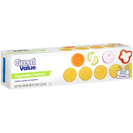 Great Value Gv Vegetable Entertainment Cracker