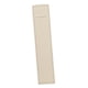 thumbnail image 3 of Funda para bolígrafo Salvador con banda elástica estuche para lápices hecho a mano Beige, 3 of 9
