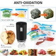 thumbnail image 4 of Vacuum Sealer Machine, 1 Set Rechargeable Food Saver Vacuum Sealer Machine, Portable Handheld Food Sealer, 4 of 10