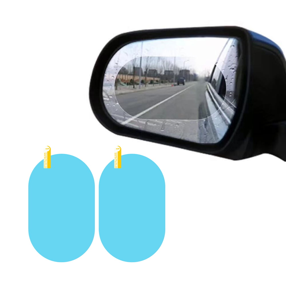 2PCS Car Rearview Mirror Protective Film Anti Fog Window Foils Rainproof 