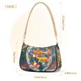 thumbnail image 3 of FORMRS Womens Shoulder Bag with Chain Strap Clutch Purse Cute Tote Handbag, Colorful Goldfish, 3 of 7