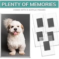 thumbnail image 6 of pbf 4x6 Magnetic Picture Frames for Refrigerator | 4 x 6 Clear Magnetic Acrylic Frames | Magnetic Photo Holders for Fridge, Locker, Photo Board, Art Display, Sign Holder (5-Pack), 6 of 6