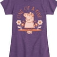 thumbnail image 3 of Peppa Pig - One Of A Kind - Girls Toddler And Youth Fitted Short Sleeve Tee, 3 of 5