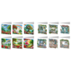 thumbnail image 1 of Tarjeta Hecha A Mano Con Diamantes Jardín Arcoíris Forma Especial Regalo para Amigos 6 Uds., 1 of 6