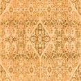 thumbnail image 1 of Ahgly Company Indoor Square Abstract Orange Modern Area Rugs, 6' Square, 1 of 4