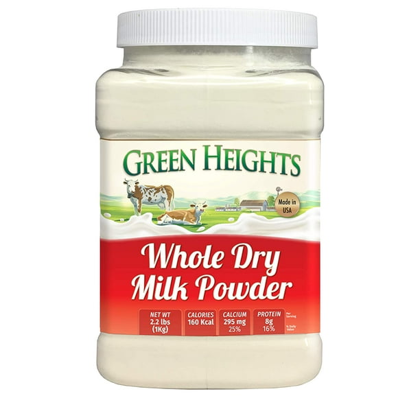 Whole Dry Milk Powder 2.2 Pounds / (18+ Servings)