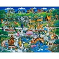 thumbnail image 2 of Bell, Bill 24x20 White Modern Wood Framed Museum Art Print Titled - Victorian Zoo, 2 of 4