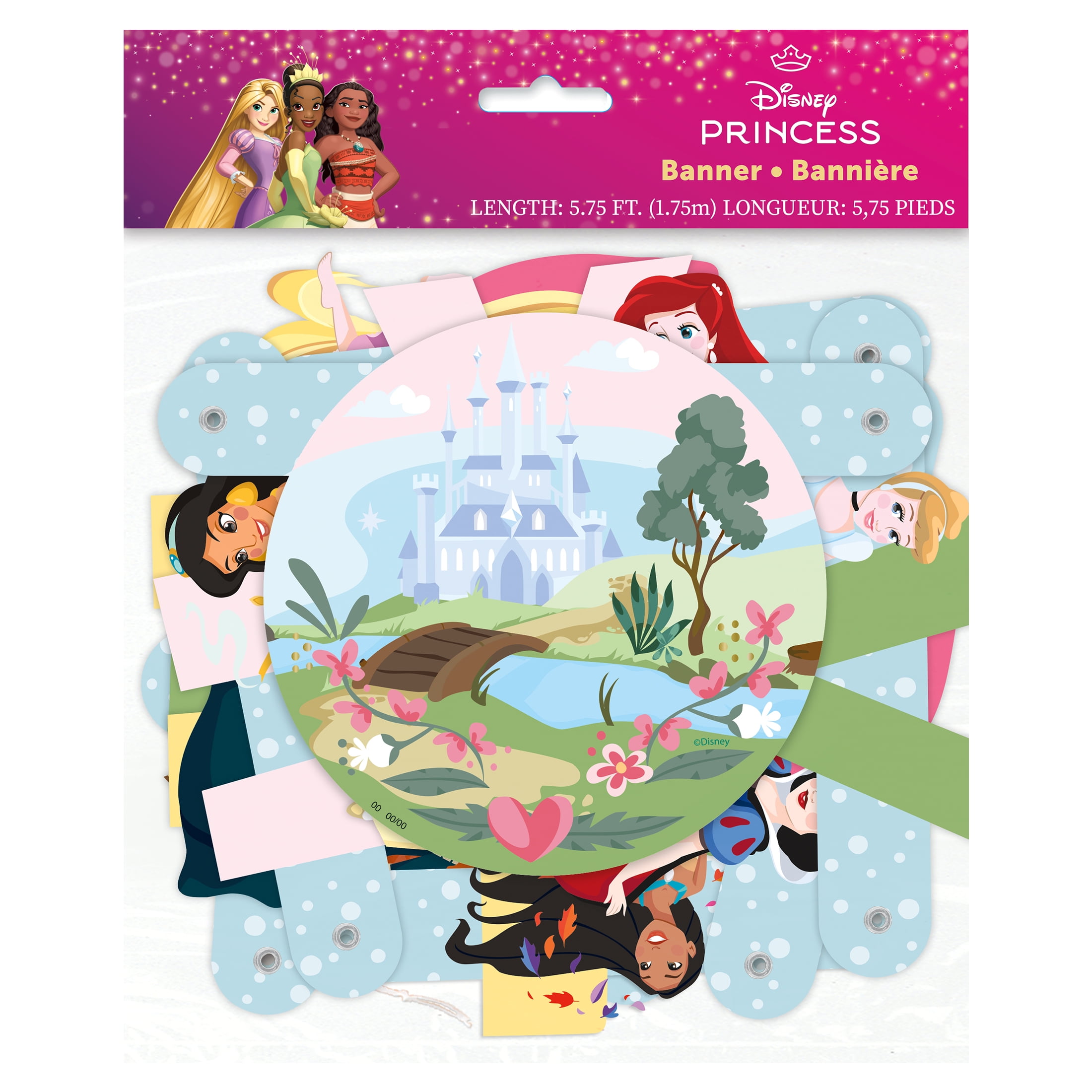 Disney Princess “Happy Birthday” Jointed Banner