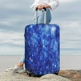 thumbnail image 4 of Uemuo Blurred Star Snow Christmas Printed Washable Luggage Cover - Fashion Suitcase Protector Fits 18-32 Inch Luggage -Small, 4 of 9
