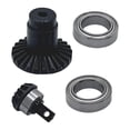 thumbnail image 4 of Almencla 1:24 Scale Iron Gear, RC Spare Parts Supply Modification Assembly Replacement Metal Bridge Gear for Fcx24 Truck Hobby Model single set, 4 of 7