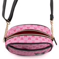 thumbnail image 5 of Sanrio Kuromi Crossbody Purse for Women, Faux Leather Camera Bag, 5 of 6