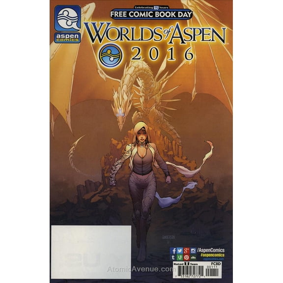 Worlds of Aspen FCBD #2016 VF ; Aspen Comic Book