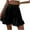 Black, variant on AOOCHASLIY Womens Shorts Summer Clearance Women's Fashion Solid Color Casual Wide Leg Ruffle Loose High Waist Shorts Pants