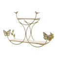 thumbnail image 1 of GROWTH TANK Handmade Wrought Iron Storage Rack Living Room Functional Stylish for Homeowners Semicircle, 1 of 9
