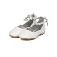 thumbnail image 5 of New Girl Little Angel Ashley-931D Rhinestone Ankle Strap Charmed Ballet Flat, 5 of 5