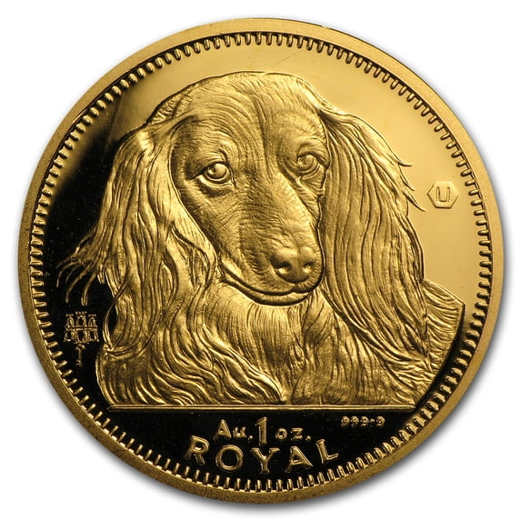 1991-1997 Gibraltar Gold 1 oz Royal Dog BU (Random)