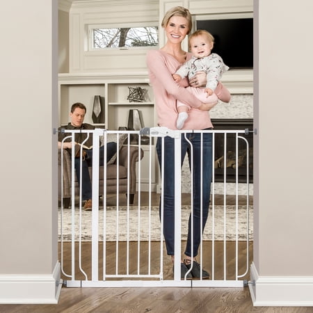 Regalo 36 inch Tall and 49 inch Wide Walk Thru Baby Gate, Extra Wide, Ages 6 to 24 Months