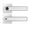 Standard silver, variant on Tuya Smart Door Lock Fingerprint Locks App Control Biometric Fingerprint Password Household Handle Lock gateway ,More Secure