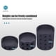 thumbnail image 5 of Almohadillas Antivibración De 4 Uds., Soportes Para Lavadora, Protector De Suelo, Almohadillas De Goma Para Pies Para Lavadora Y Secadora seitruly  HA035670-00, 5 of 6