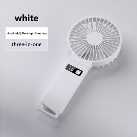 

Yonrjhukm New Mini Handheld Fan Portable Small Fan USB Charging Desktop Fan Gift