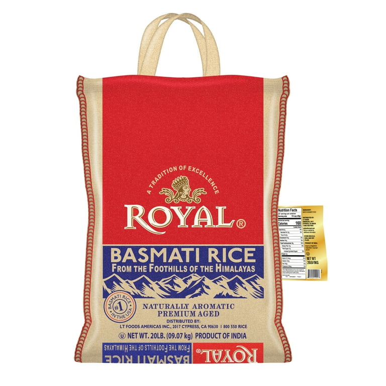 Rice in on sale a bag