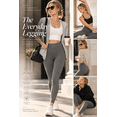 thumbnail image 4 of Zenana Women's Brushed Microfiber Wide Waistband Full-Length Leggings – Regular & Plus Size, 4 of 4
