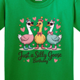 thumbnail image 4 of Inktastic Silly Goose Birthday Youth T-Shirt, 4 of 5