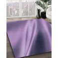 thumbnail image 3 of Ahgly Company Machine Washable Indoor Rectangle Transitional French Lilac Purple Area Rugs, 6' x 9', 3 of 7
