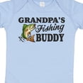 thumbnail image 4 of Inktastic Grandpa's Fishing Buddy Boys Baby Bodysuit, 4 of 5