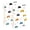 Cute Cars and Triangles, variant on Haosy Cartoon Cars and Tree Notebooks 1-subject Journal 60 Sheets A5 College Ruled Paper Detachable Ring 8.3"x5.7"